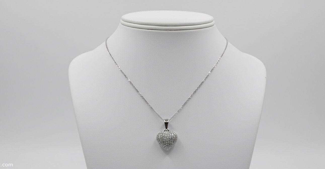 π« Premium Heart Shaped Jewellery Set (Necklace, Earrings & Bracelet Kara) For Girls π«