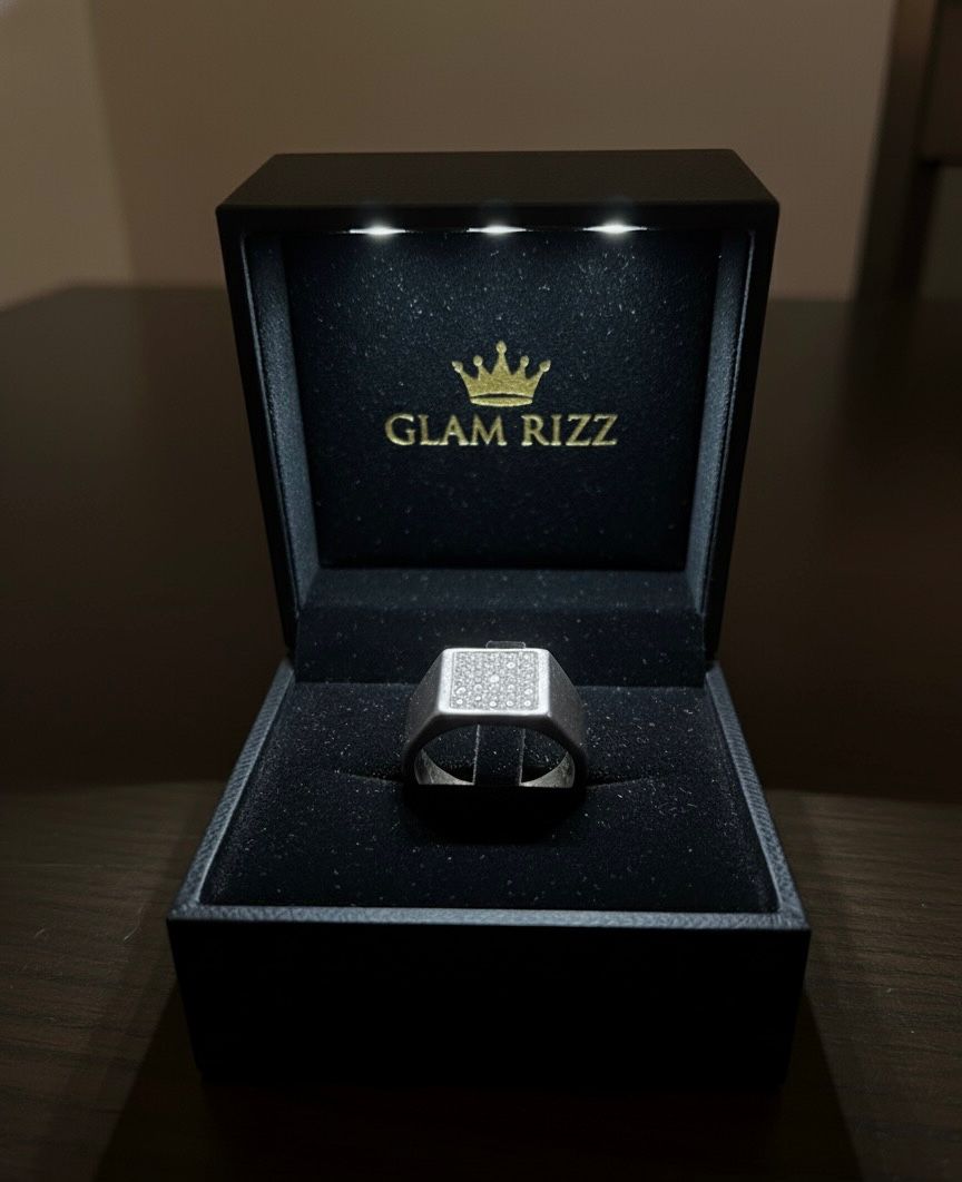 π« Premium Black Leather Bracelet & 100% Stainless Silver Ring π«