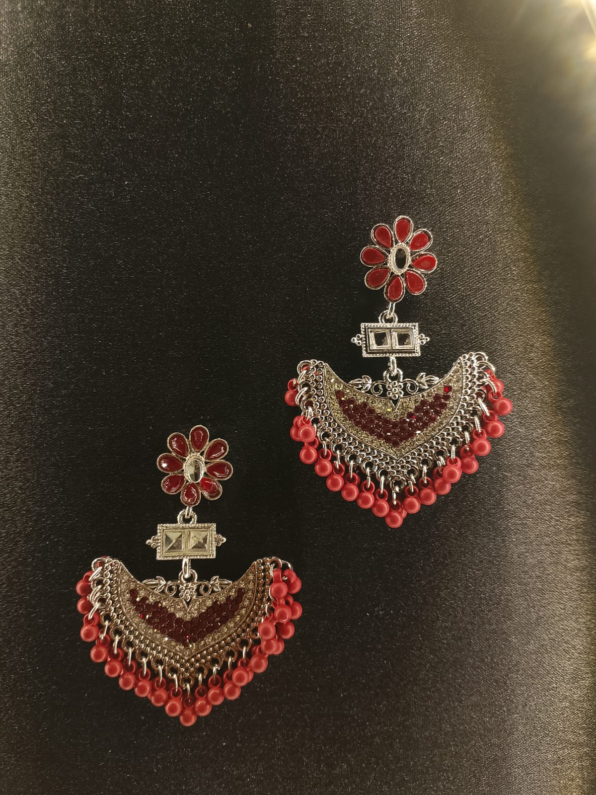 ✨Premium Multi-Color & Grey+Black & Red Earrings for Girls/Women✨