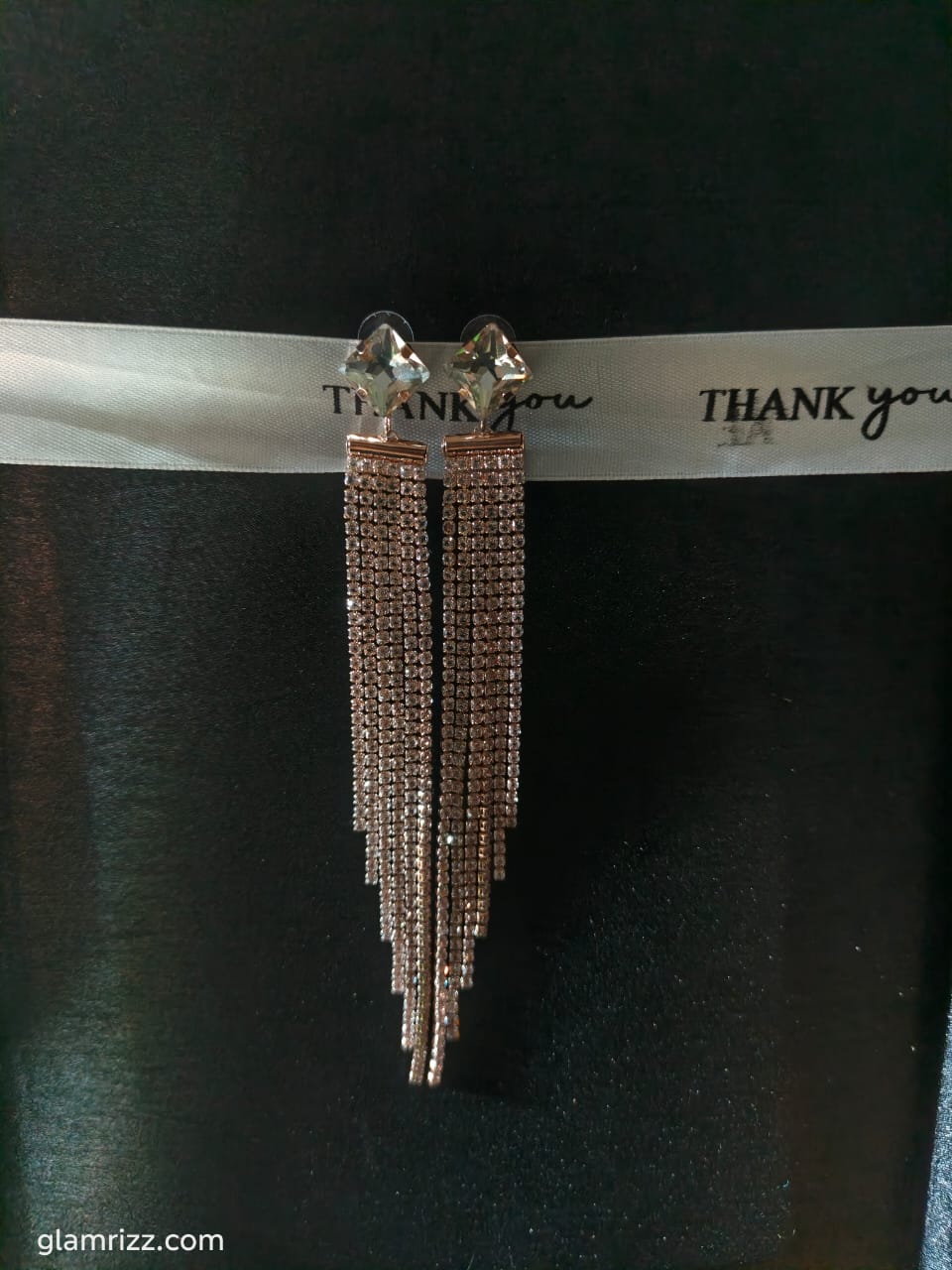 💫 Premium Rose Gold Chandelier Earrings for Women 💫