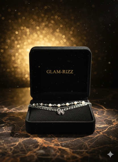 💫 Premium Bracelet with Pearls for Women/Girls 💫