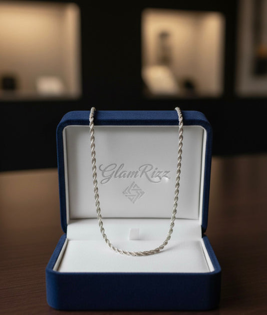 💫 Premium Silver Necklace/Chain for Boys – 100% Stainless Steel 💫