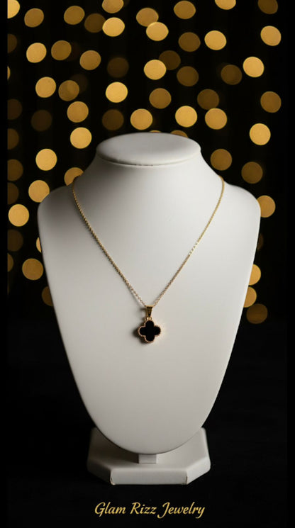 💫 Exclusive High Quality Ultra Luxury Set of Black Stone (Tops, Necklace & Kara) for Women 💫