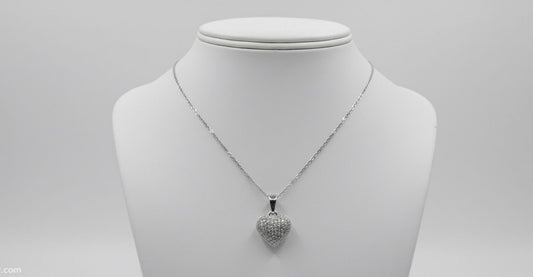 💫 Premium Heart Shaped Jewellery Set (Necklace, Earrings & Bracelet Kara) For Girls 💫