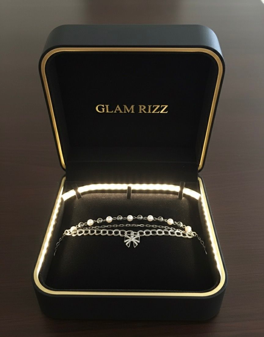 💫 Premium Bracelet with Pearls for Women/Girls 💫