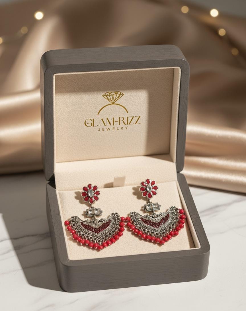 ✨Premium Multi-Color & Grey+Black & Red Earrings for Girls/Women✨