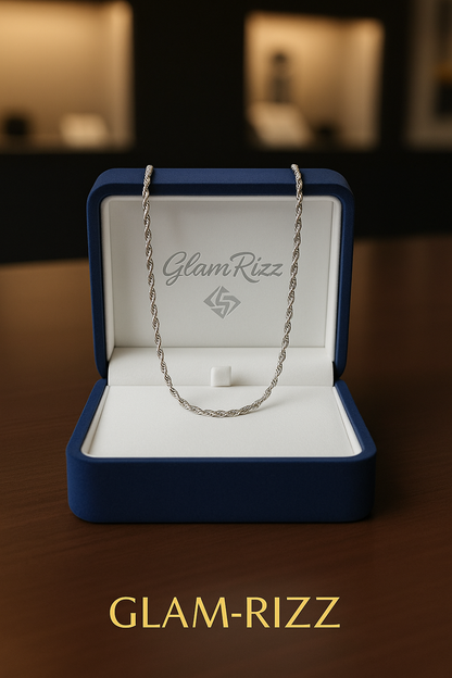 💫 Premium Silver Necklace/Chain for Boys – 100% Stainless Steel 💫