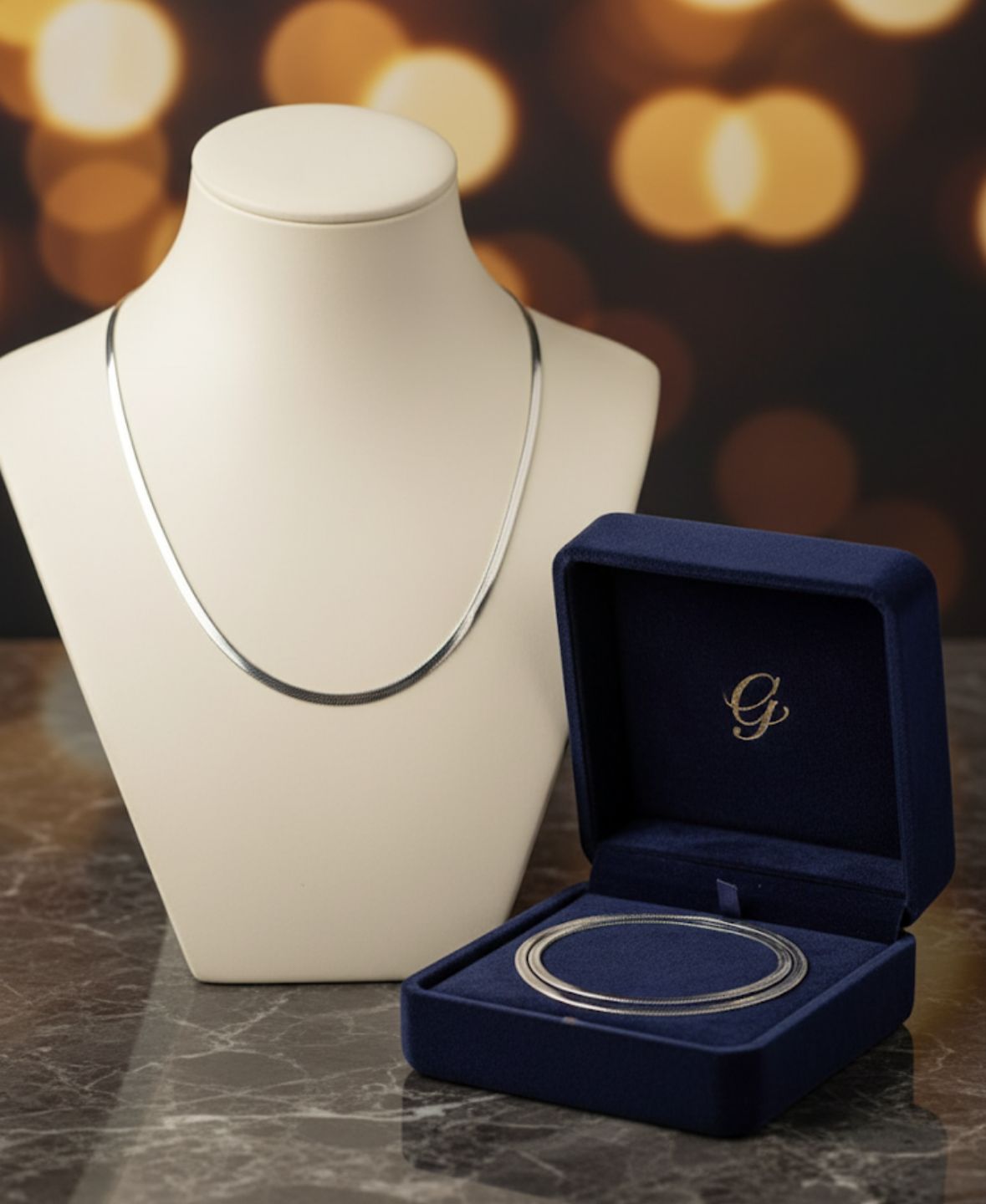 ✨Luxury Sleek Design Silver 100% Stainless Chain/Necklace For Boys✨